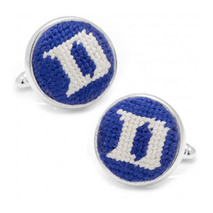 Duke University Needlepoint Cufflinks
